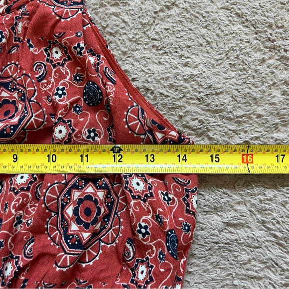 NWT Francesca's Blue Rain Boho Halter‎ Dress Juniors Size 14 - Picture 3 of 6